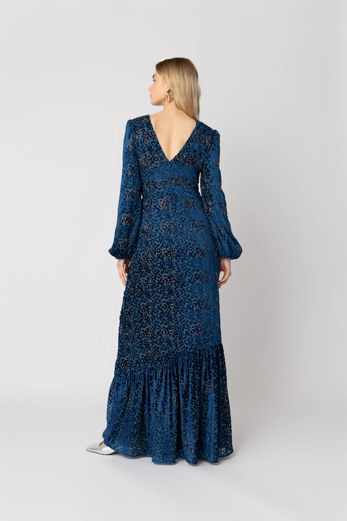 Raishma Couture Blue Livia Gown - Image 3