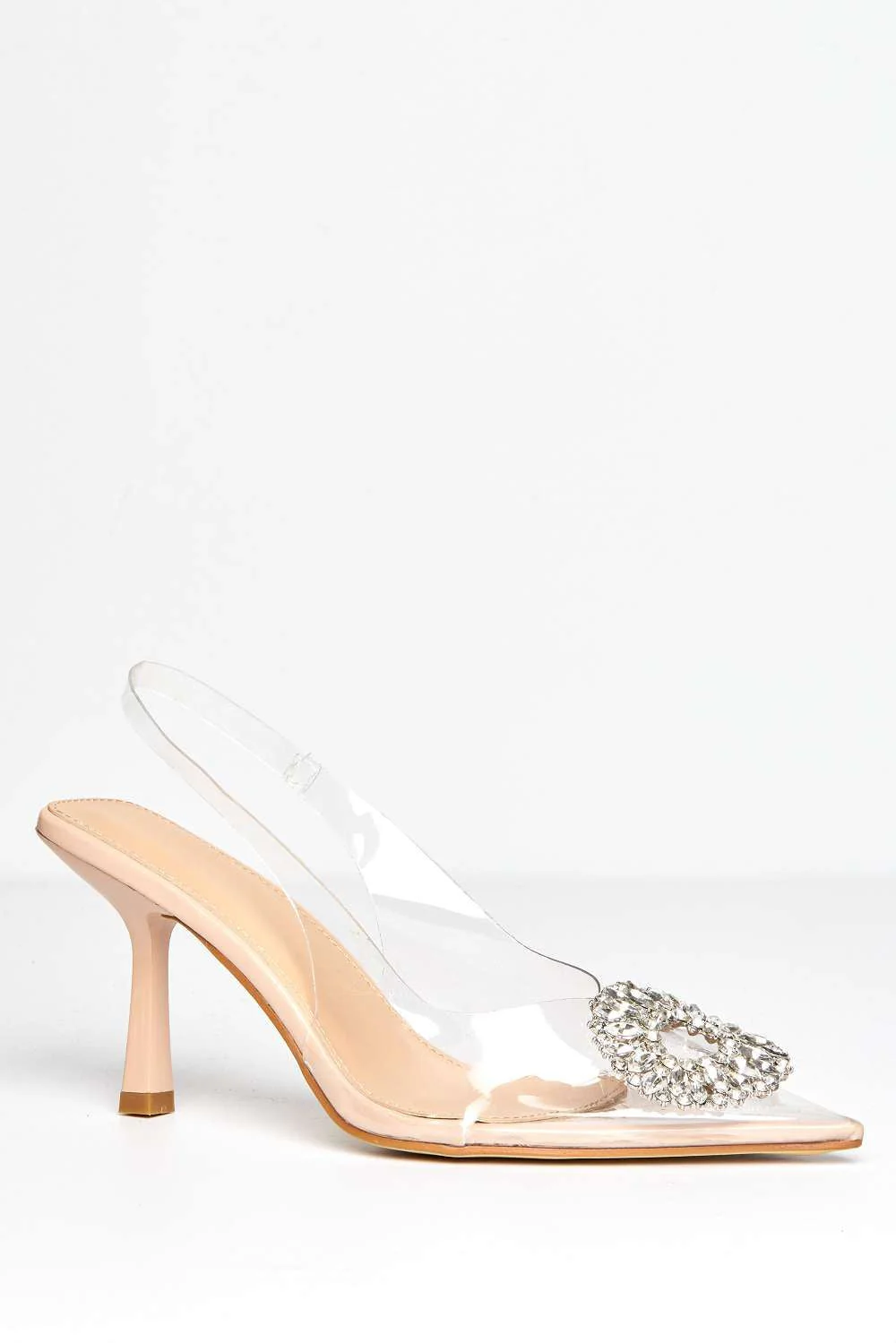 Miss Diva Nude Lolya Court Shoe - Image 4