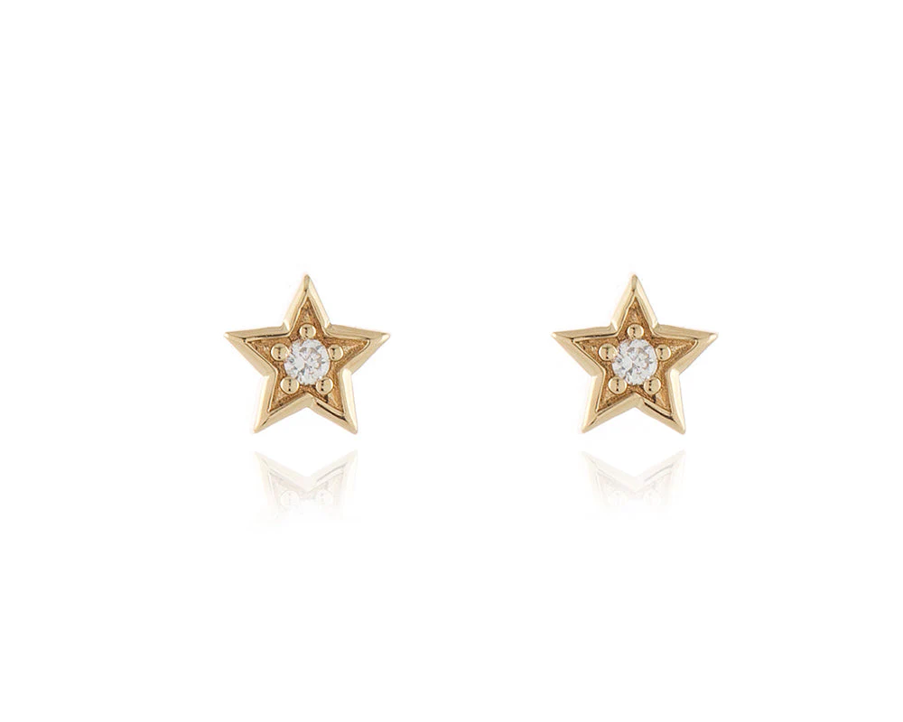Cachet London Luna Star Gold Earrings - Image 10