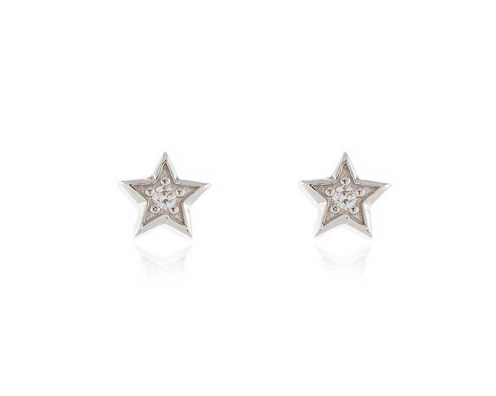 Cachet London Luna Star Silver Earrings - Image 11