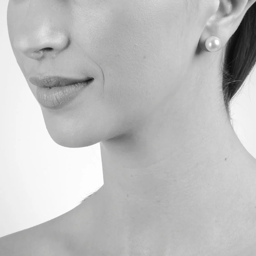 Cachet London Mac 10 Rose Pearl Earrings - Image 2