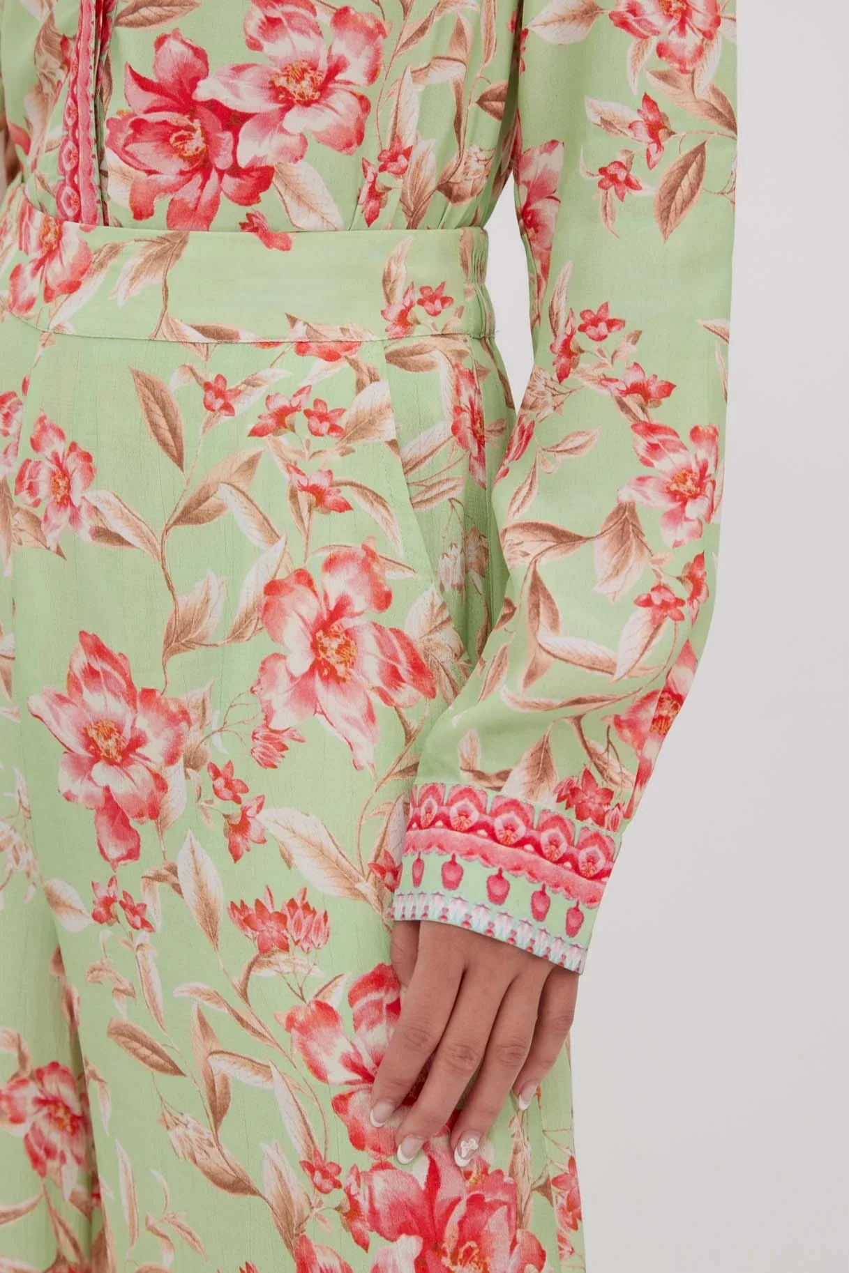 Raishma Studio Green Naomi Trousers - Image 2