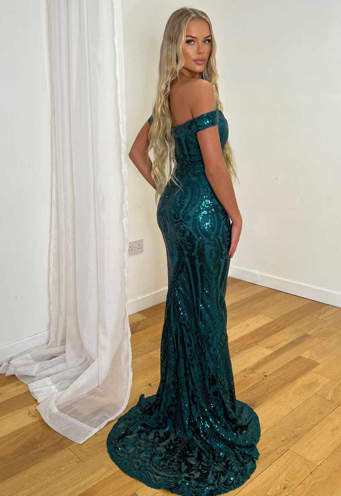 Nazz Collection Berry Layali Maxi Dress - Image 3