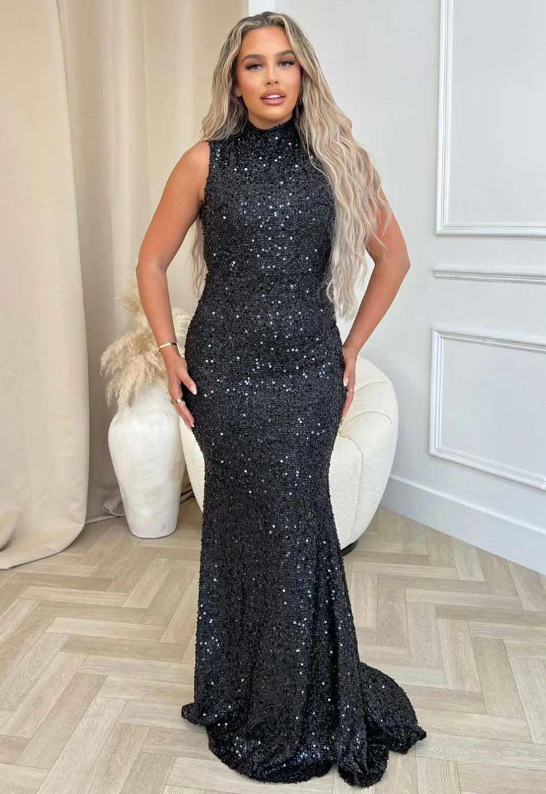 Nazz Collection Black Oscars Maxi Dress - Image 2