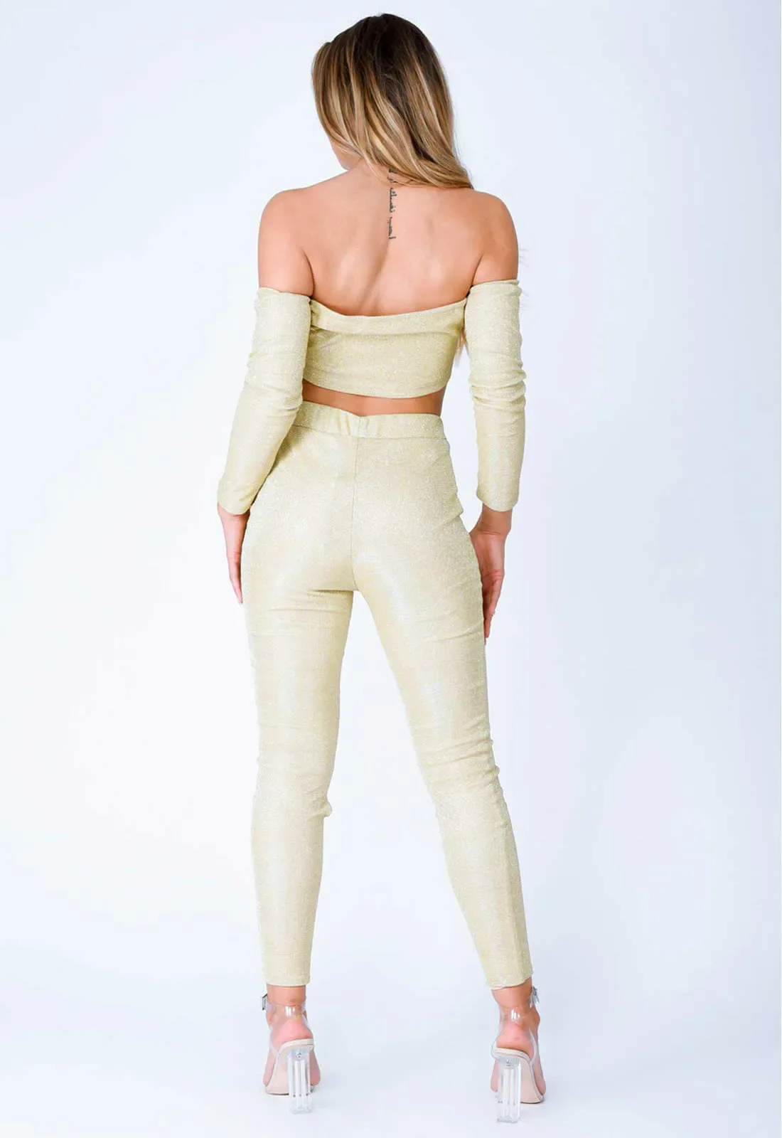 Nazz Collection Havana Glitter Leggings Set - Image 4