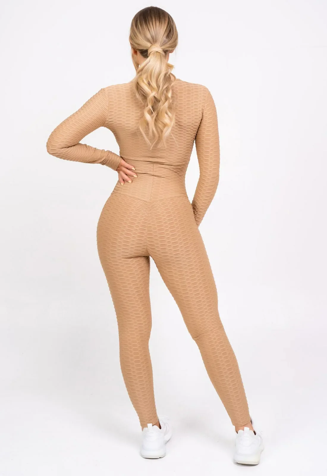 Nazz Collection Sand Cali Jumpsuit - Image 3
