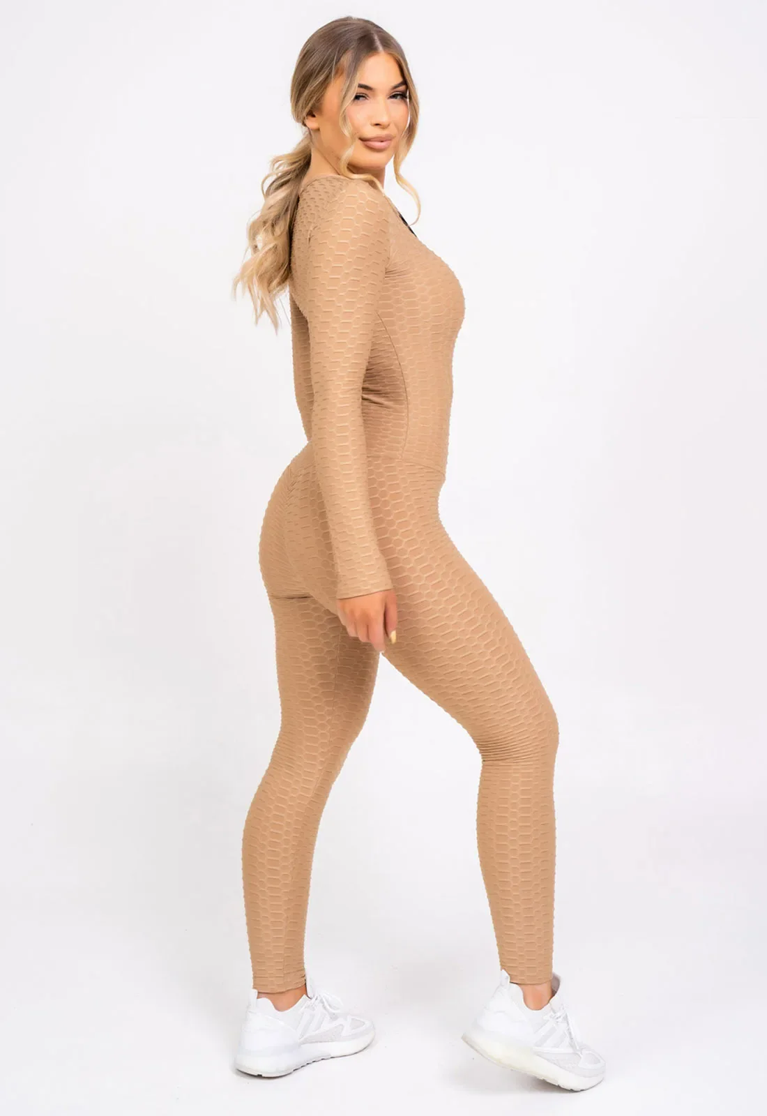 Nazz Collection Sand Cali Jumpsuit - Image 5