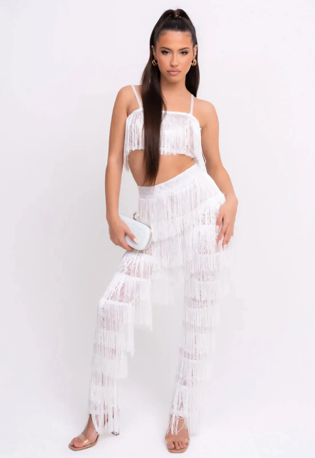 Nazz White Senorita Co-ord - Image 2