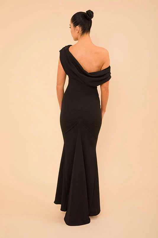 Atom Label Black Nitrogen Gown - Image 3