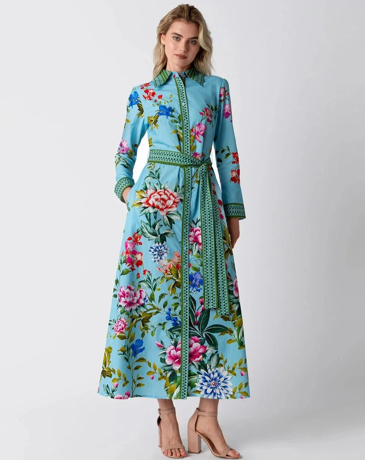 Raishma Studio Blue Olea Dress - Image 4