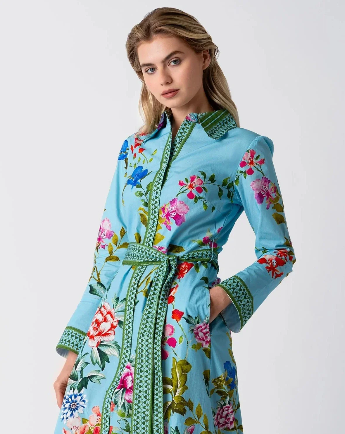 Raishma Studio Blue Olea Dress - Image 5