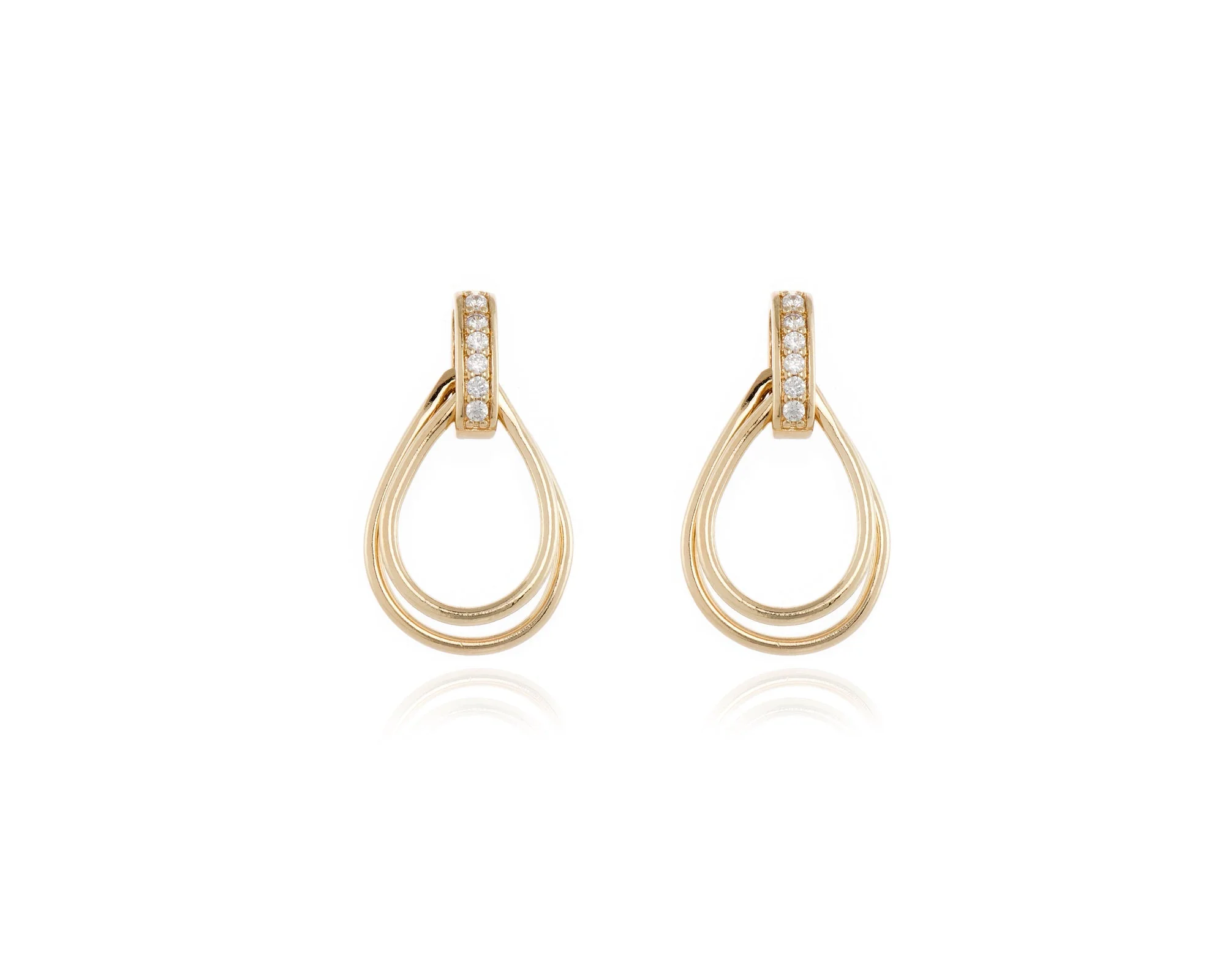 Cachet London Qiao Gold Earrings - Image 9