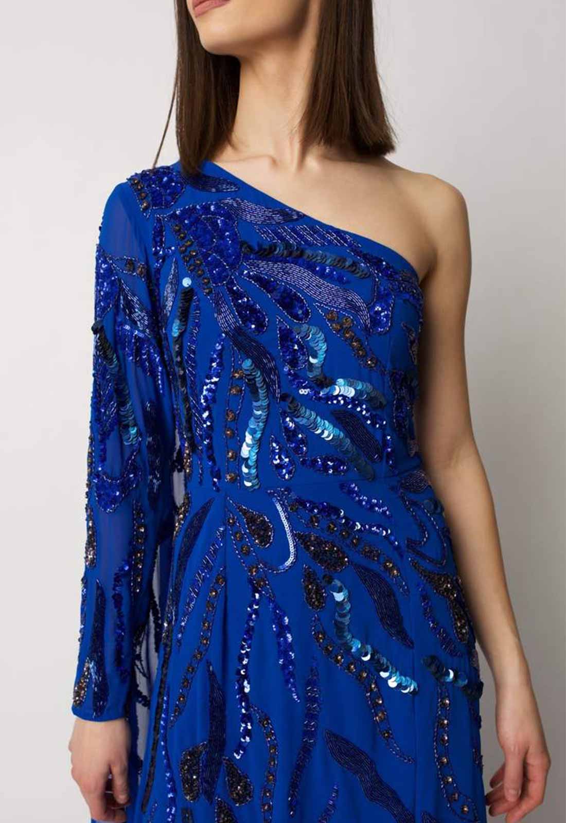Raishma Blue Astrid Maxi Dress - Image 4
