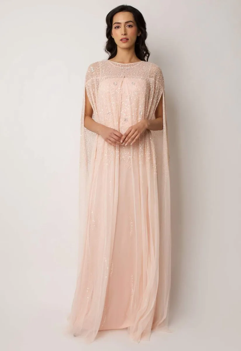 Raishma Couture Blush Emilia Maxi Dress - Image 8