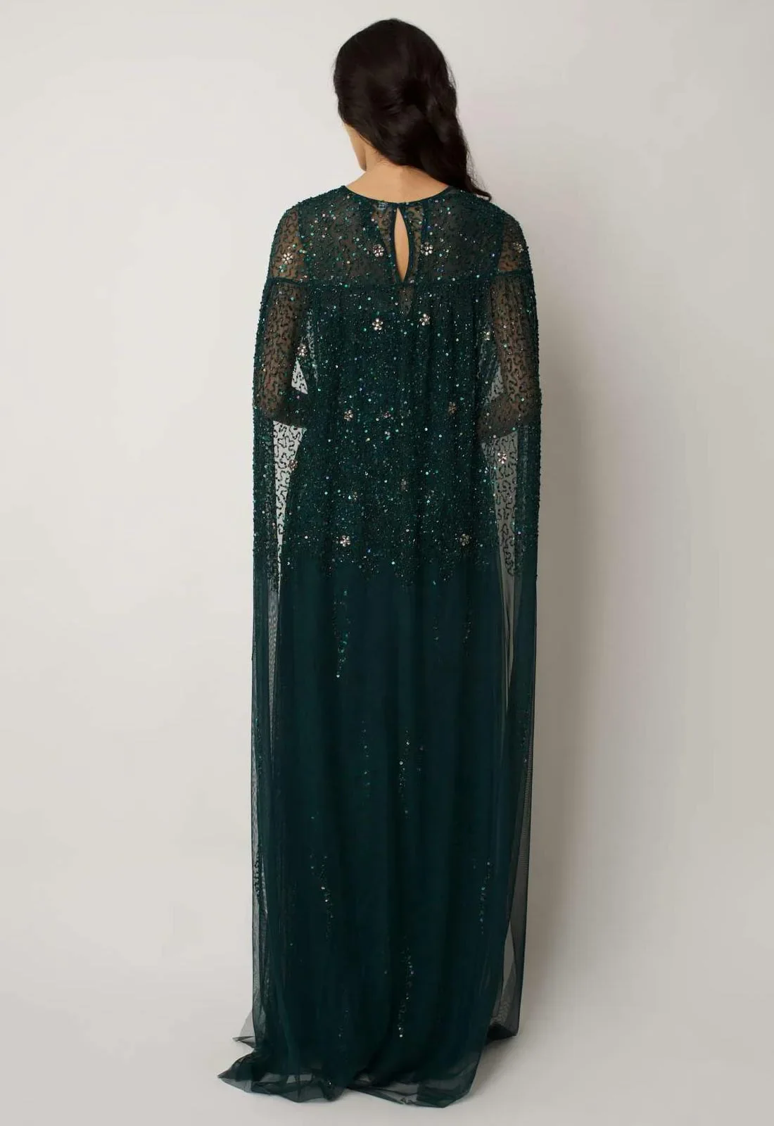Raishma Couture Green Emilia Maxi Dress - Image 3