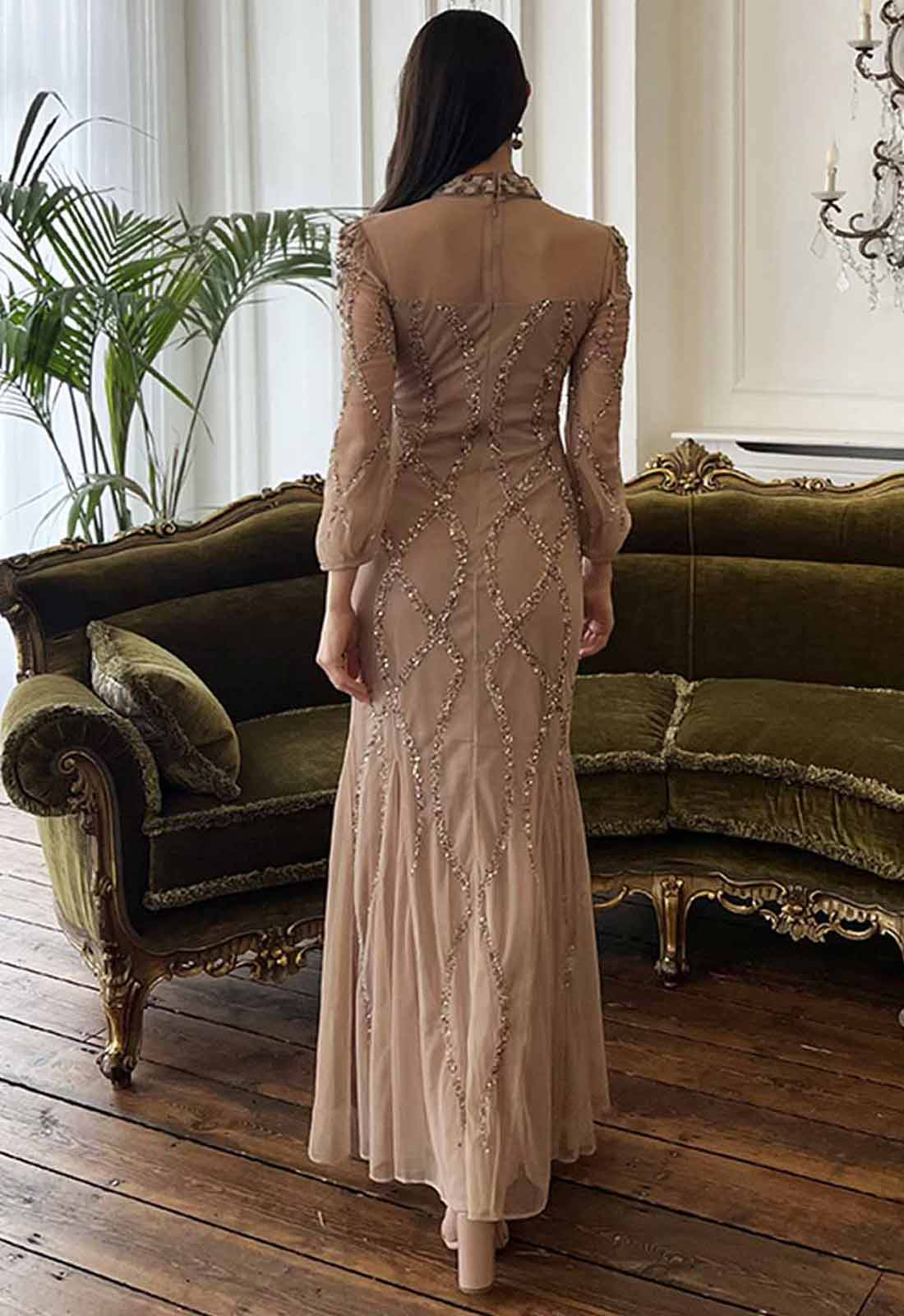Raishma Couture Natural Fiona Dress - Image 5