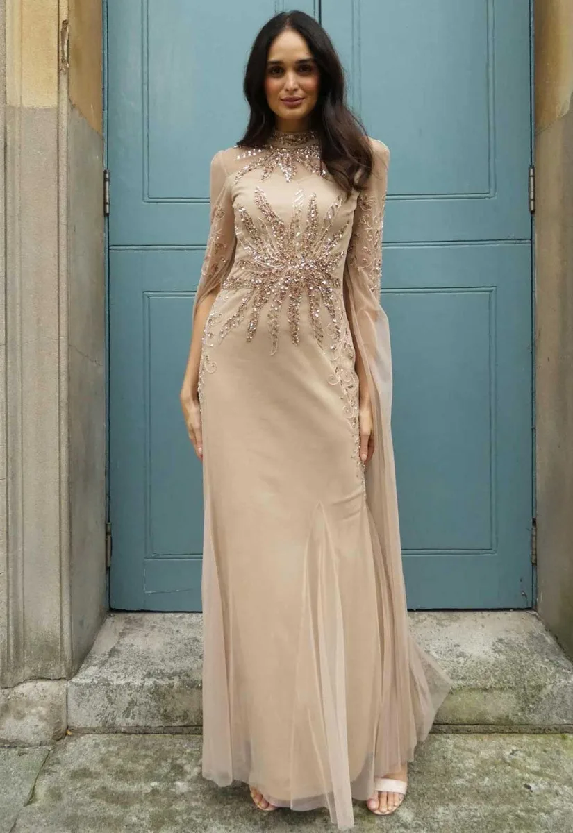 Raishma Couture Natural Rowan Gown - Image 11