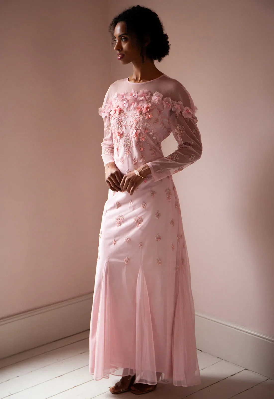 Raishma Couture Pink Maddy Gown - Image 2