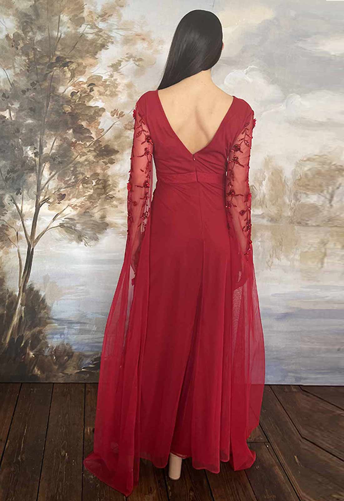 Raishma Couture Red Betsy Gown - Image 6