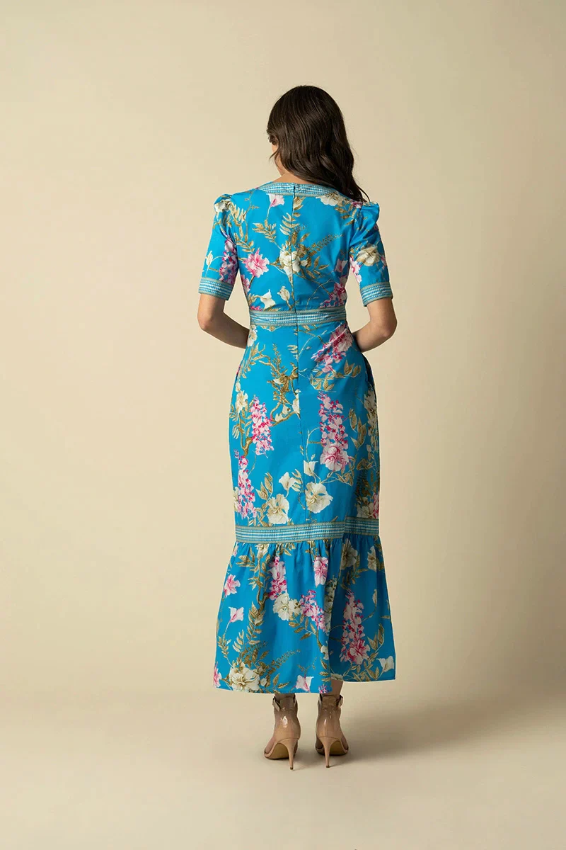 Raishma Studio Blue Darcie Dress - Image 2