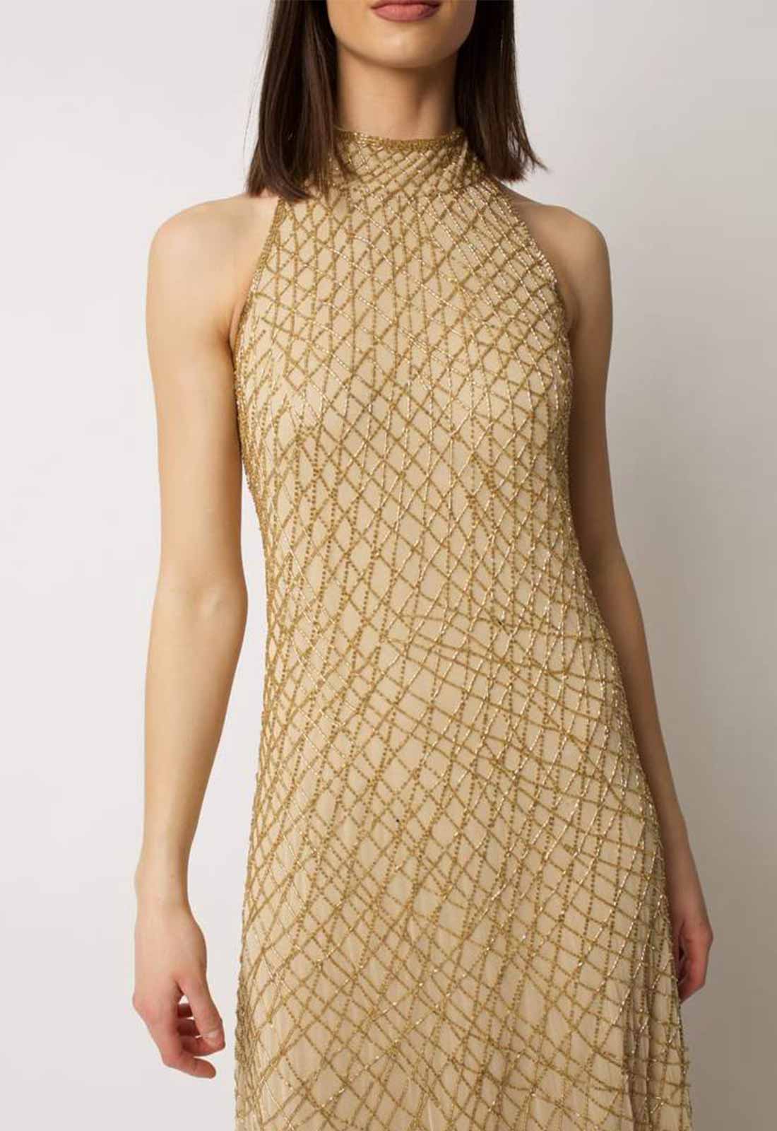 Raishma Gold Belle Maxi Dress - Image 2