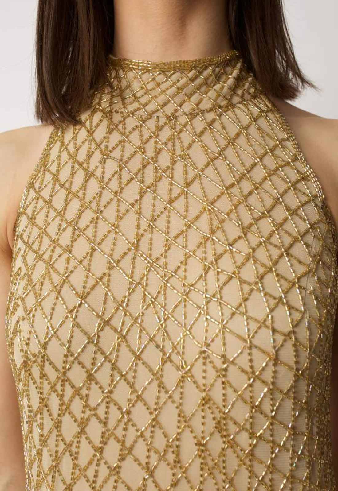 Raishma Gold Belle Maxi Dress - Image 3