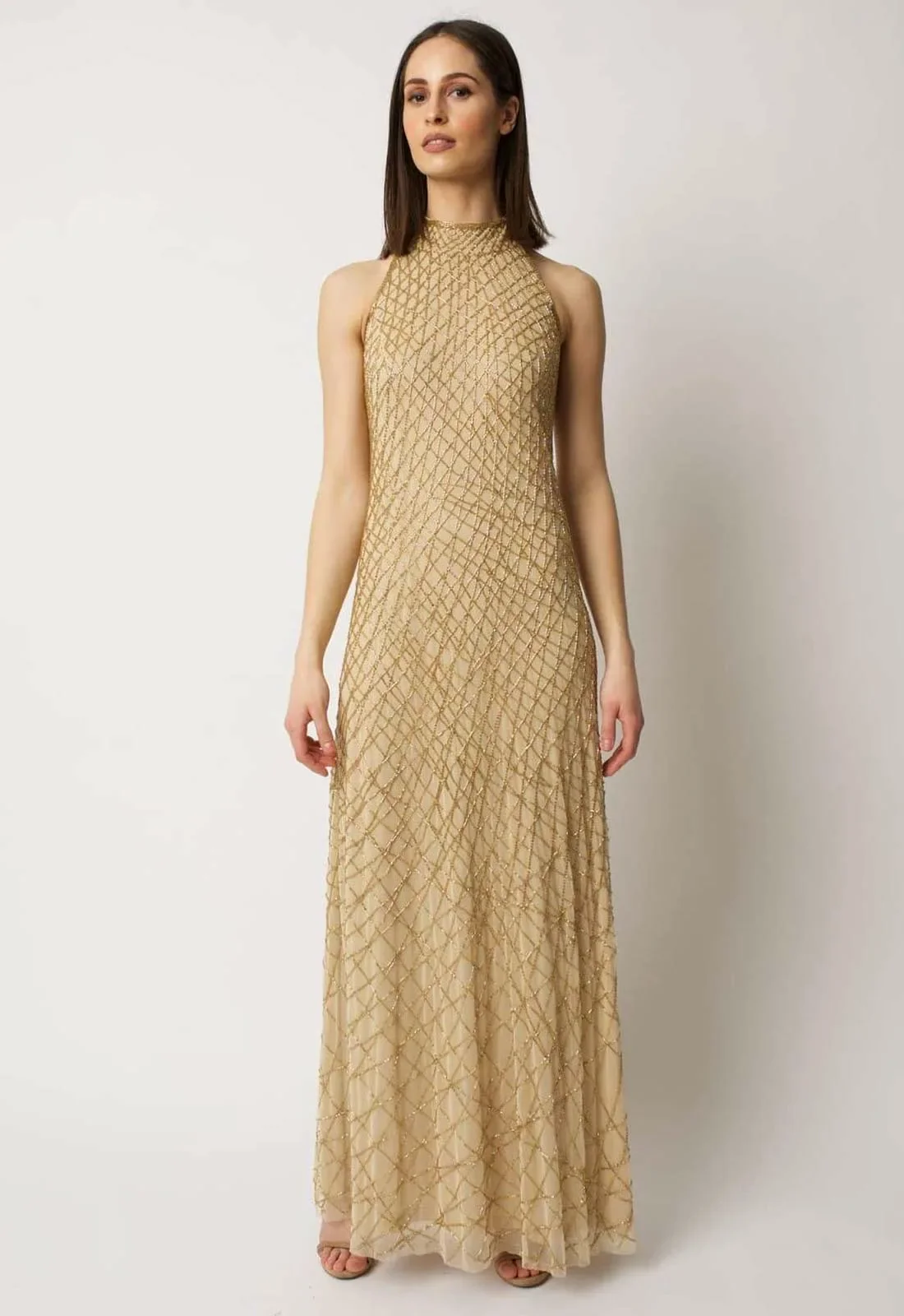 Raishma Gold Belle Maxi Dress - Image 4