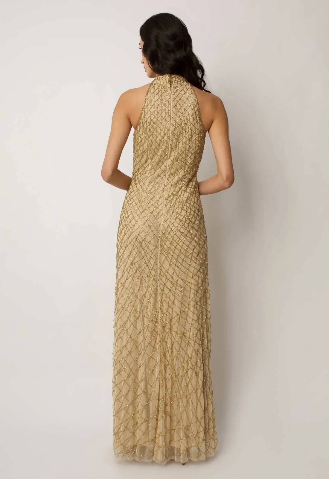 Raishma Gold Belle Maxi Dress - Image 5