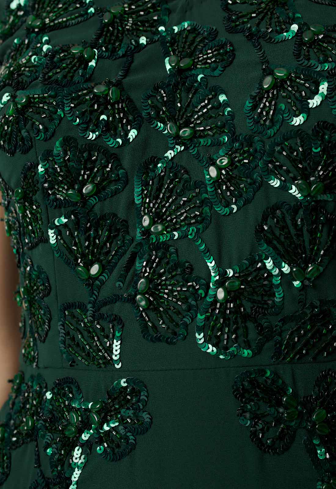 Raishma Green Magnolia Maxi Dress - Image 5