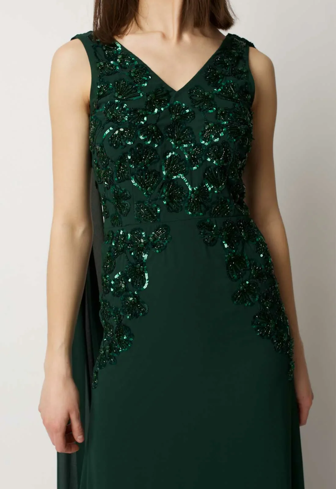 Raishma Green Magnolia Maxi Dress - Image 6