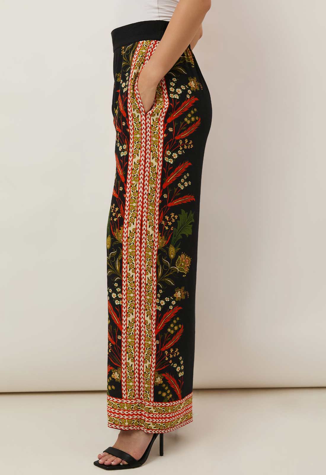 Raishma Studio Black Reyna Trousers - Image 2