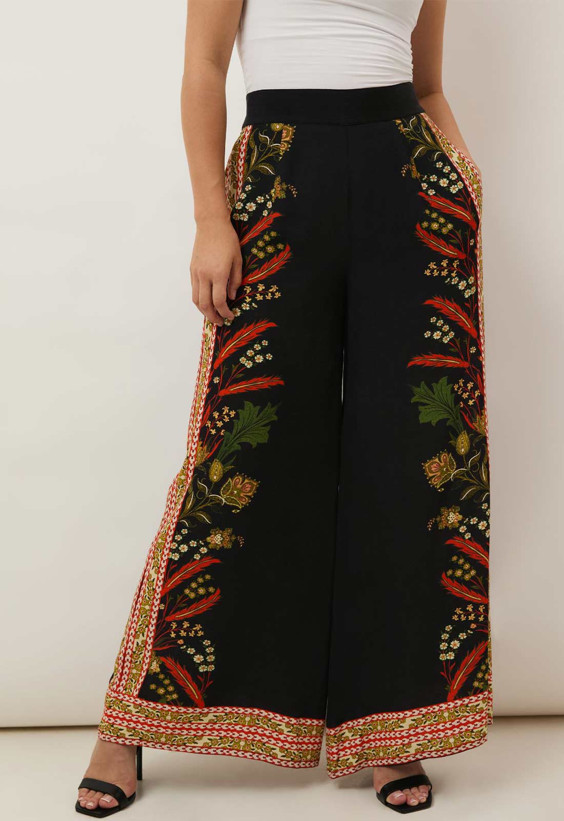 Raishma Studio Black Reyna Trousers - Image 3