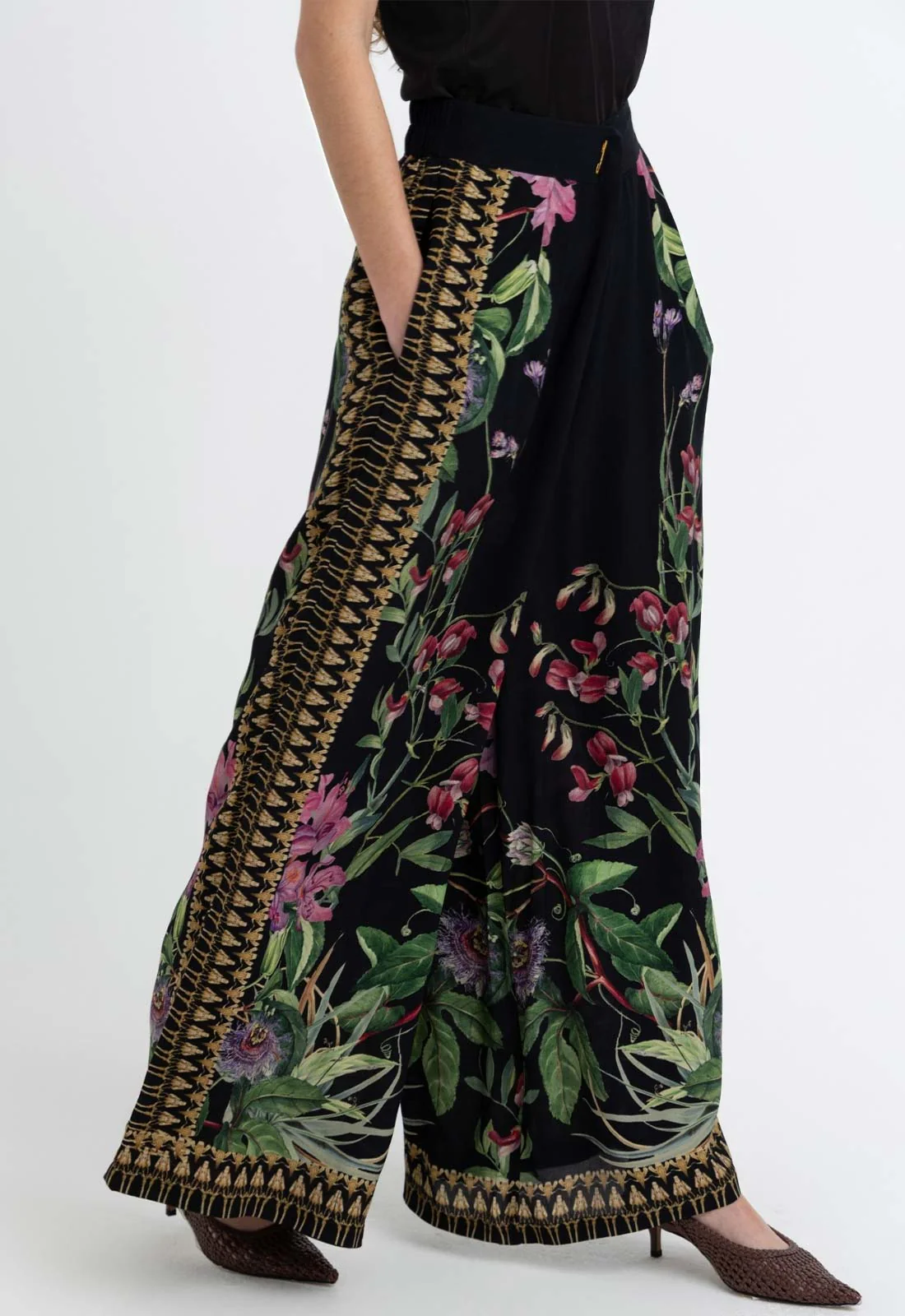 Raishma Studio Black Siara Trousers