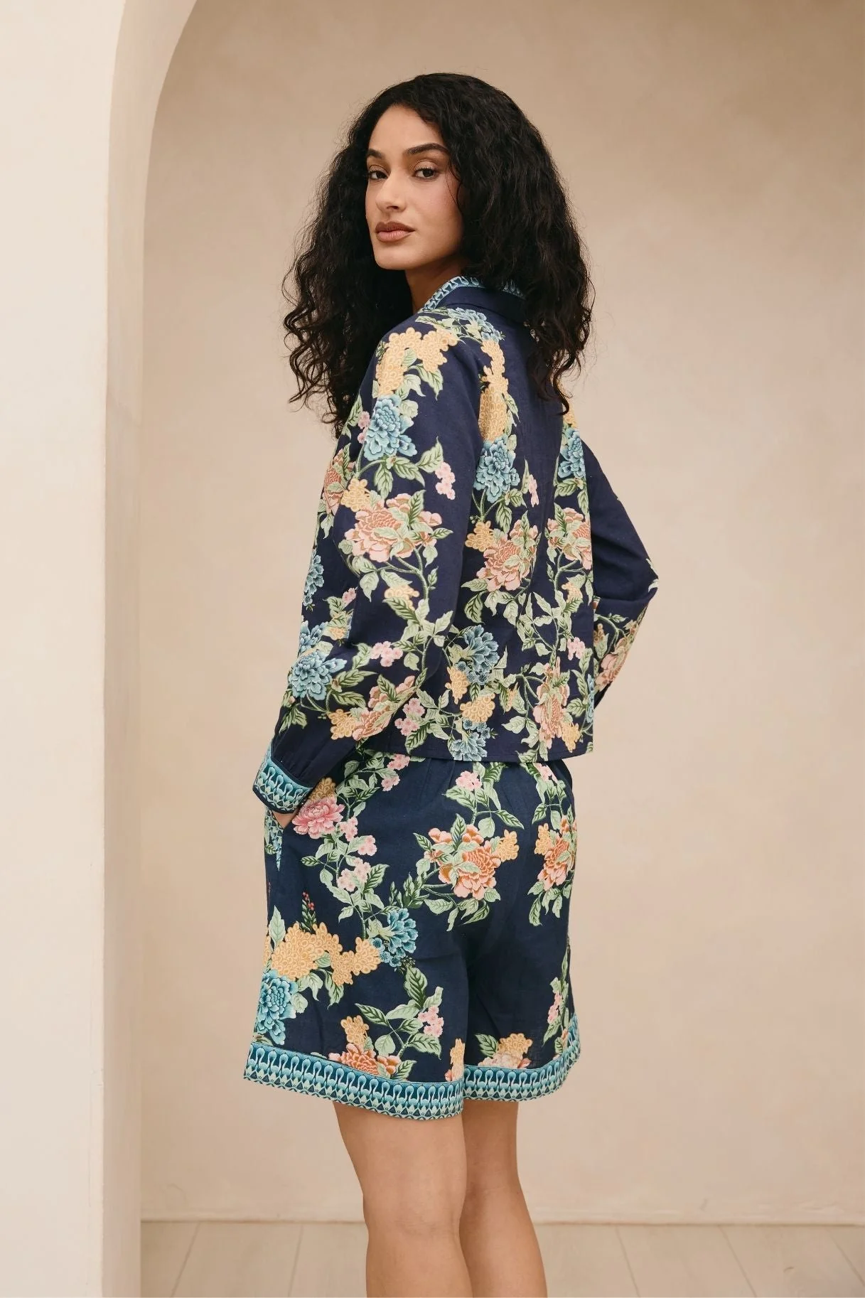 Raishma Studio Blue Amani Navy Short