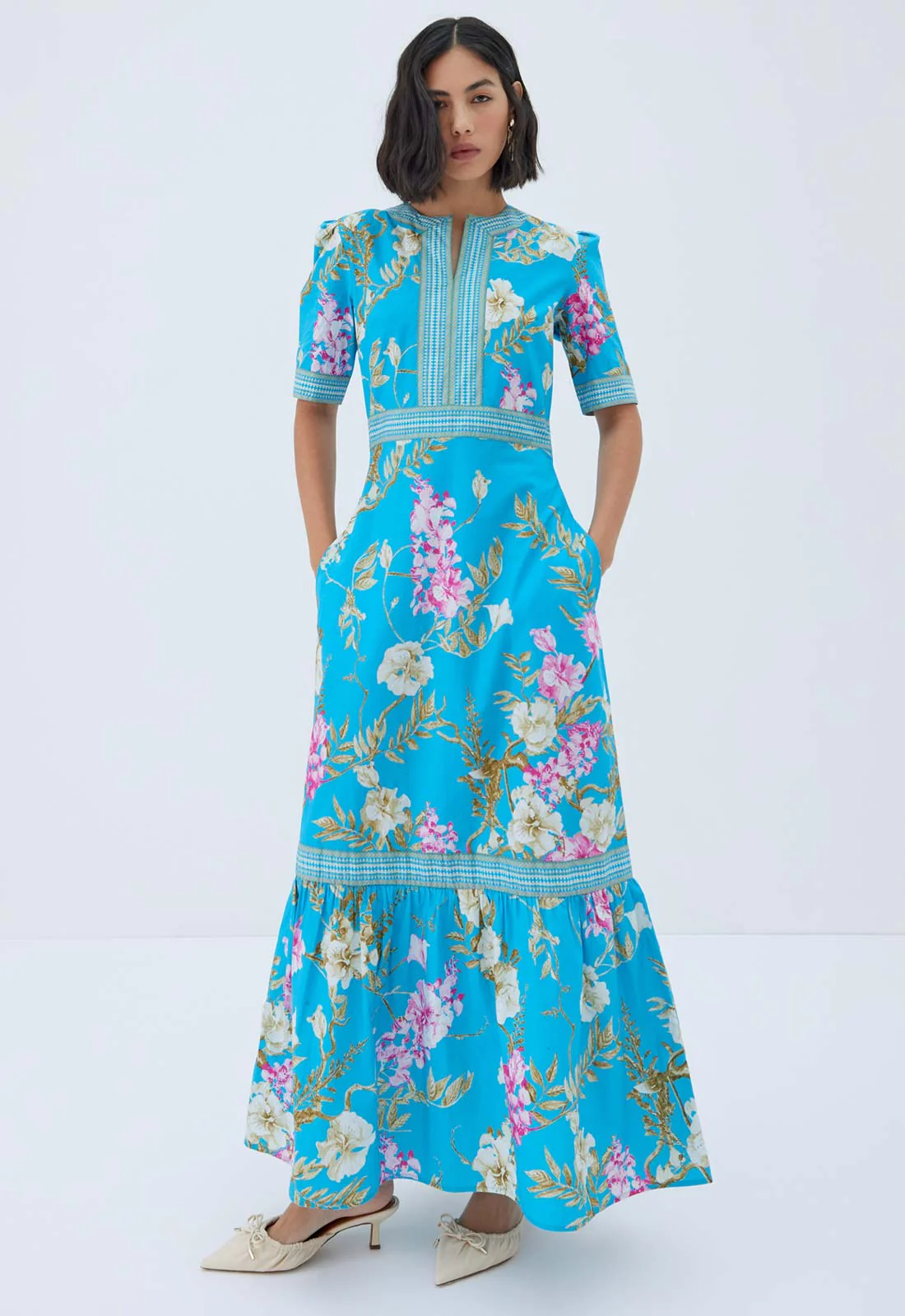 Raishma Studio Blue Darcie Dress