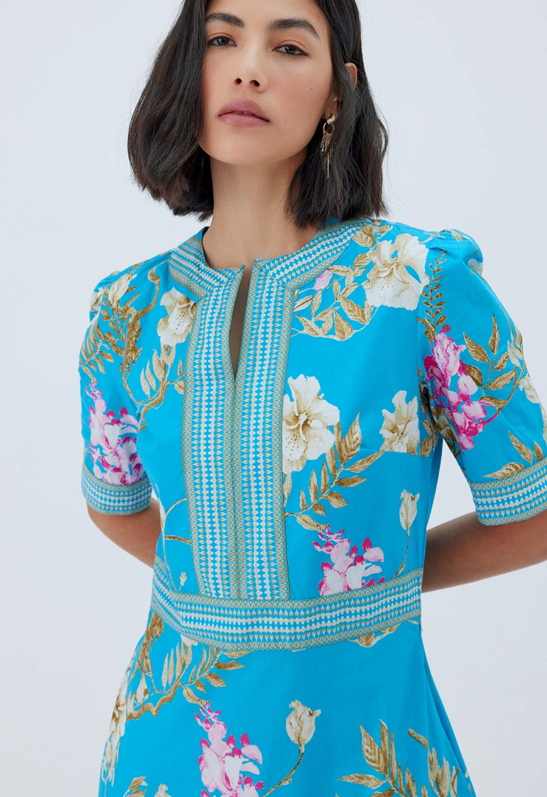 Raishma Studio Blue Darcie Dress - Image 3