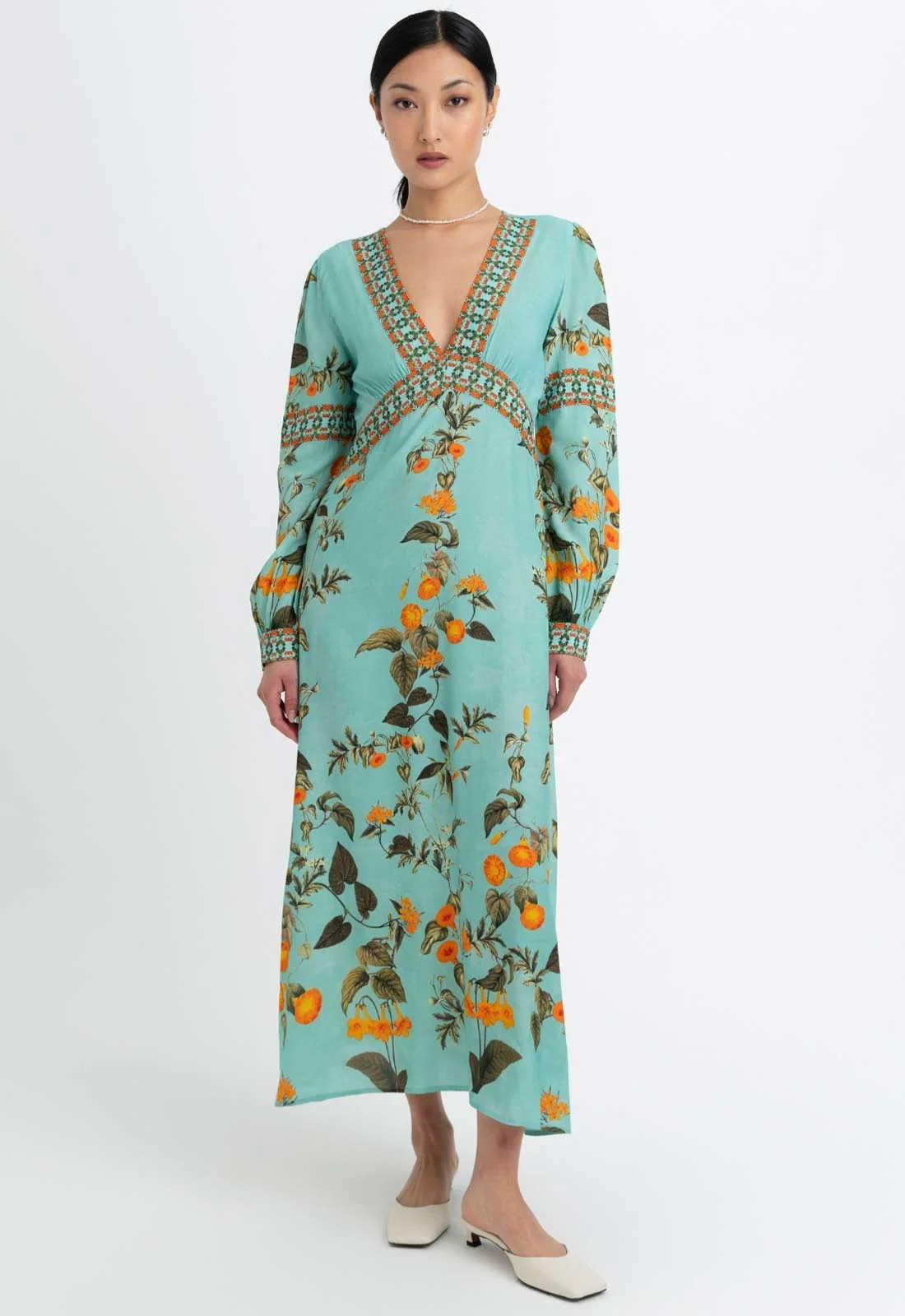 Raishma Studio Blue Elsa Blue Dress