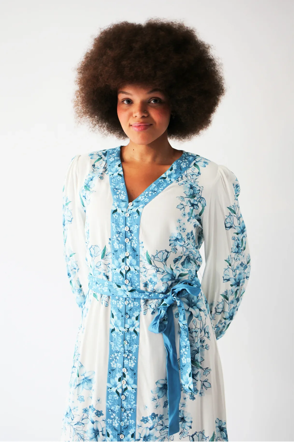 Raishma Studio Blue Jocelyn Dress - Image 2