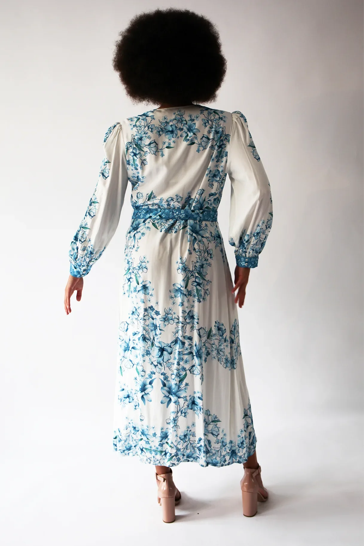 Raishma Studio Blue Jocelyn Dress - Image 3