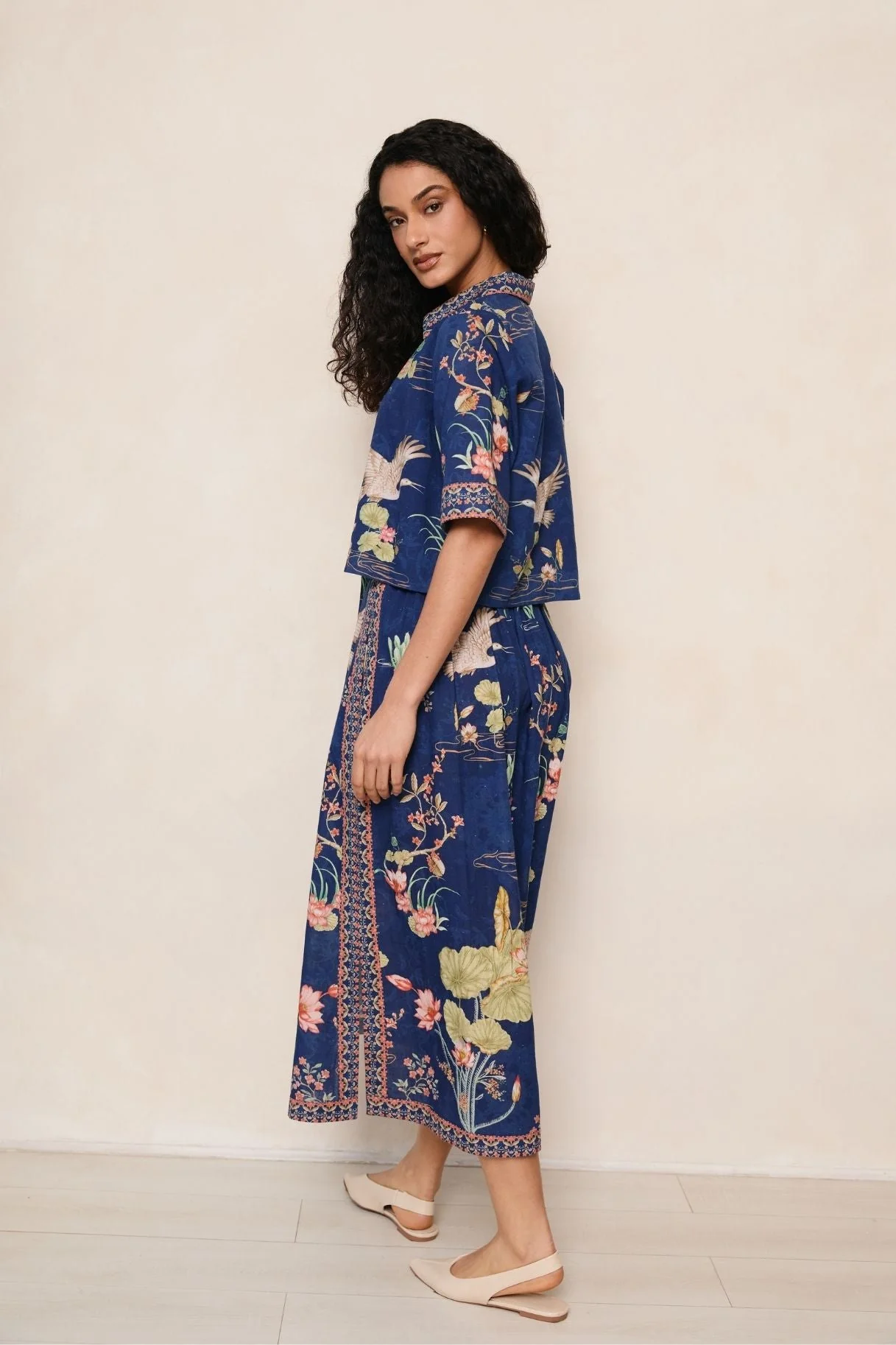 Raishma Studio Blue Kylie Shirt - Image 2