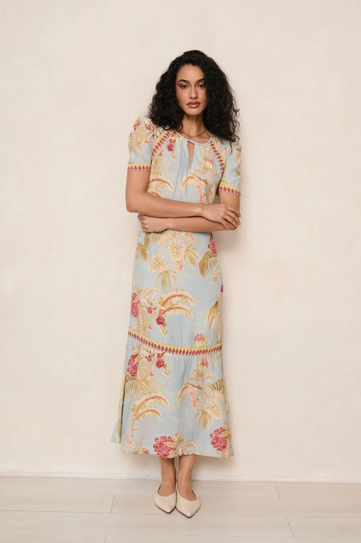 Raishma Studio Blue Mavis Blue Dress