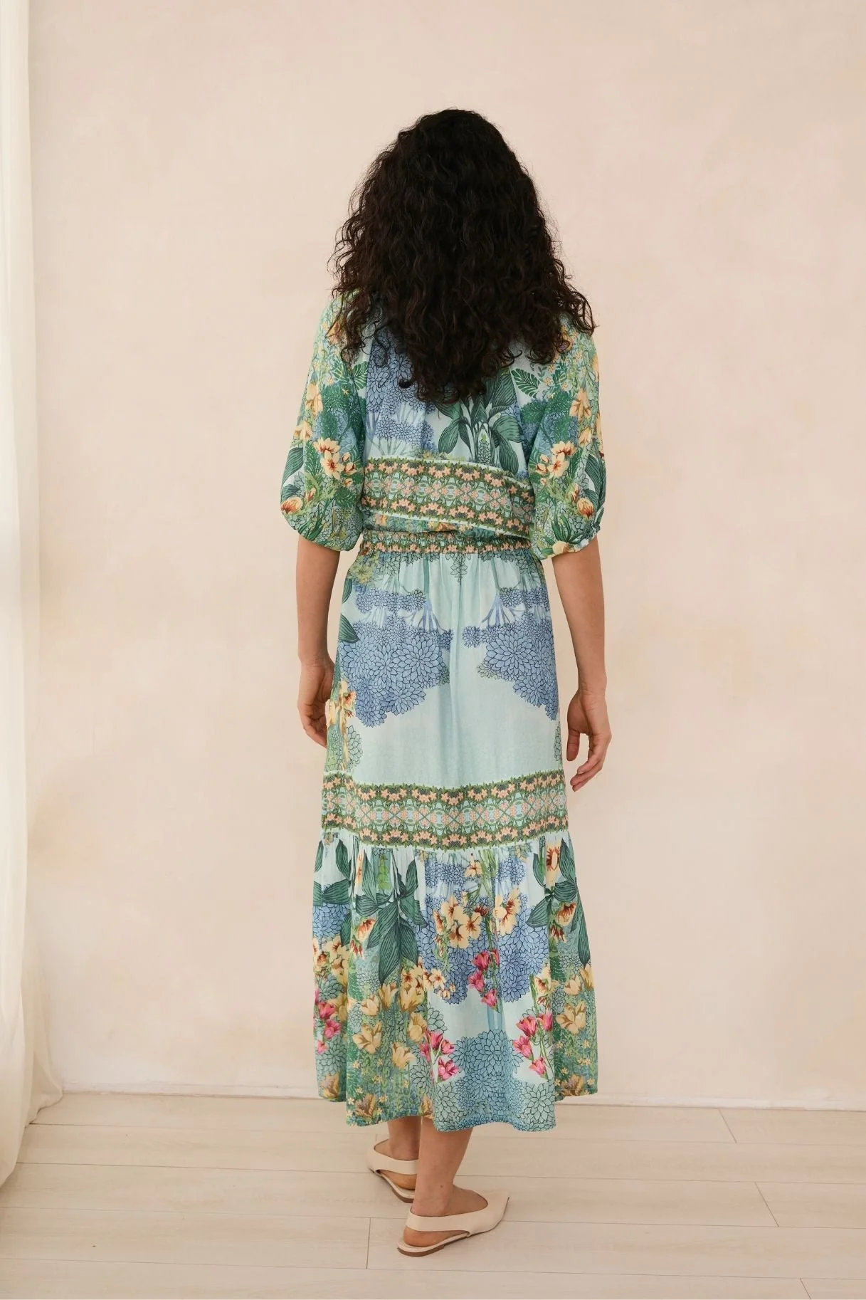 Raishma Studio Blue Tracy Skirt - Image 3