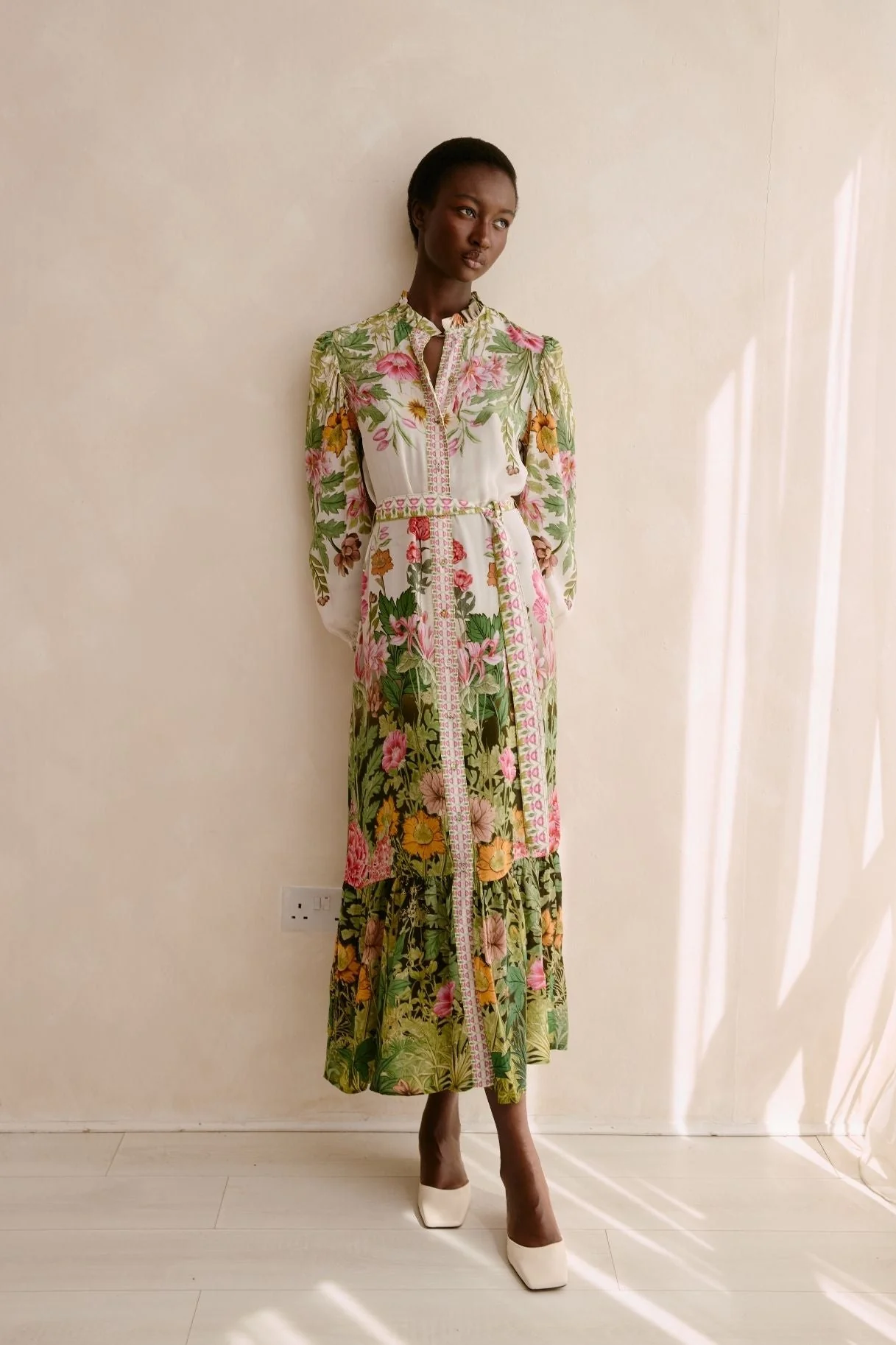 Raishma Studio Cream Carey Dress