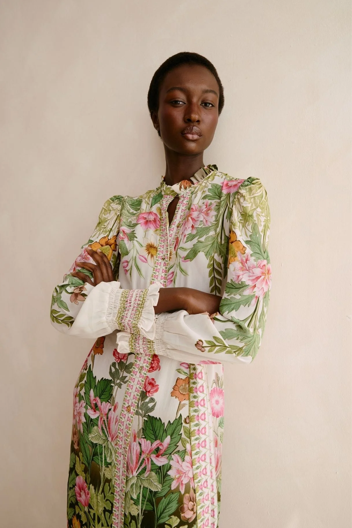 Raishma Studio Cream Carey Dress - Image 2