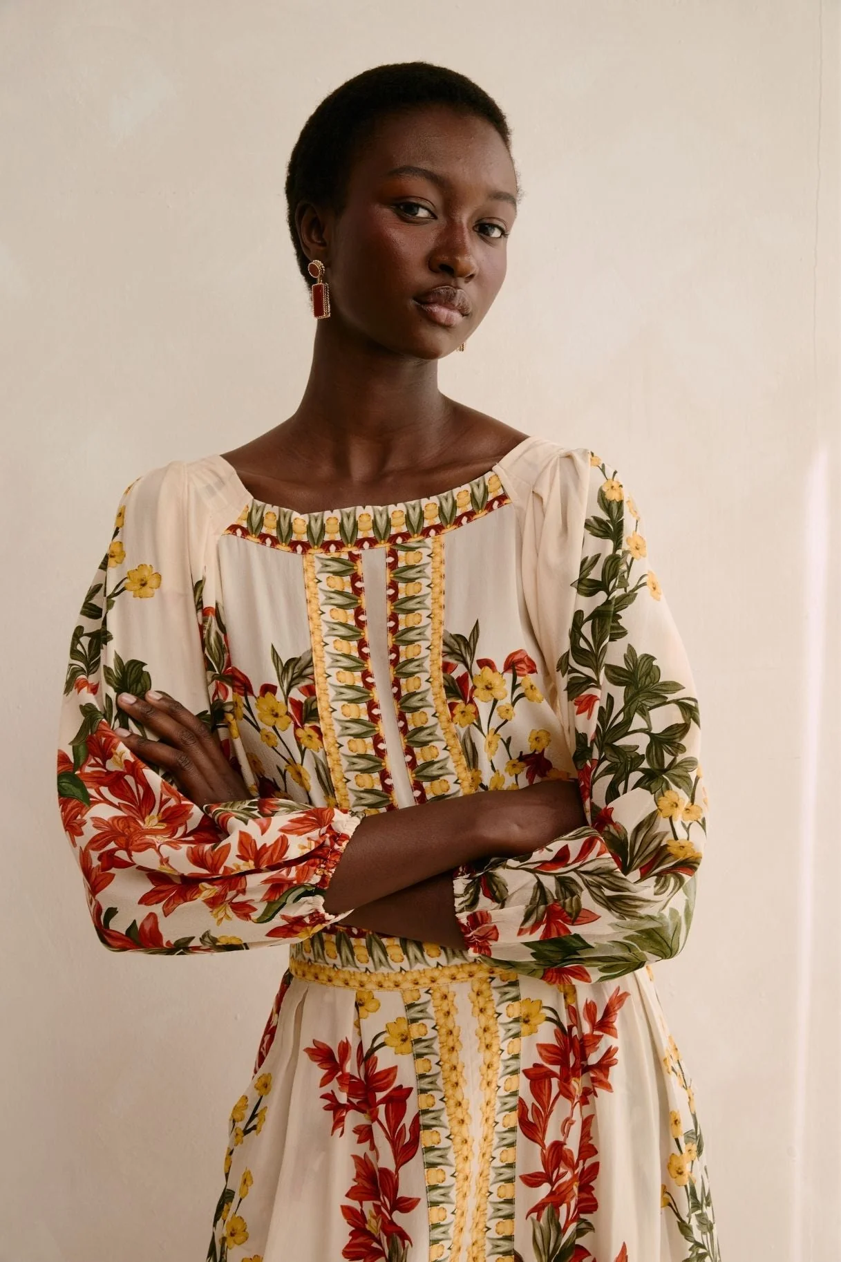 Raishma Studio Cream Crystal Shirt - Image 2