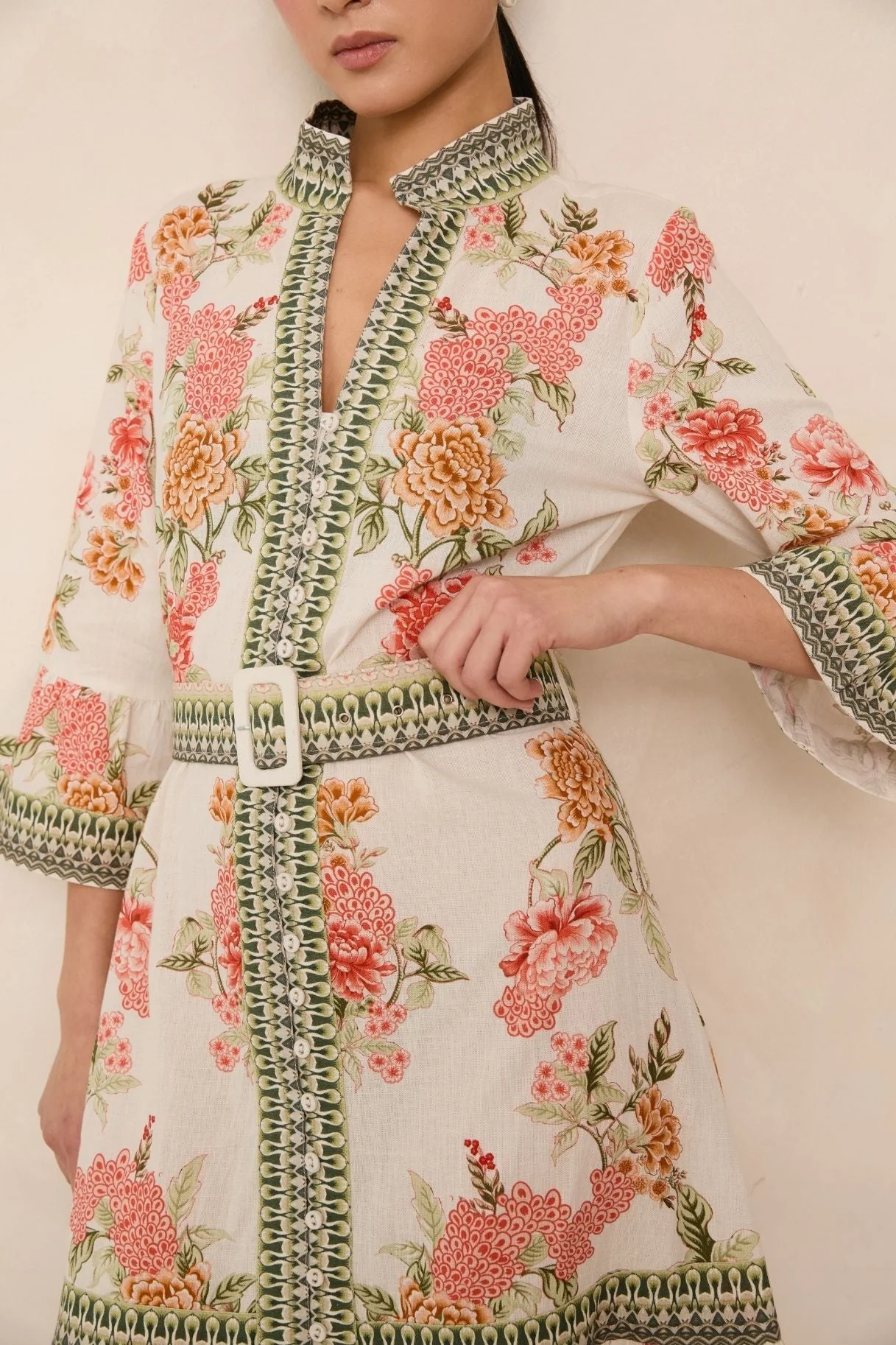Raishma Studio Cream Kaya Dress