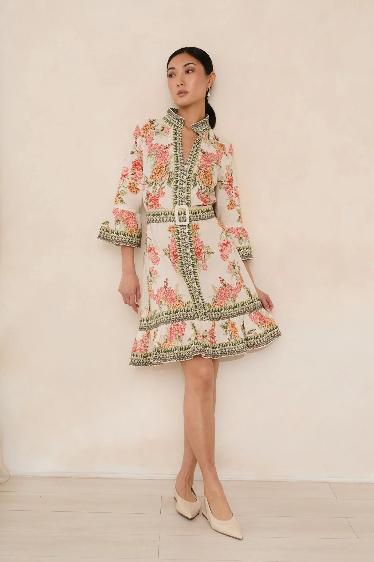 Raishma Studio Cream Kaya Dress - Image 4