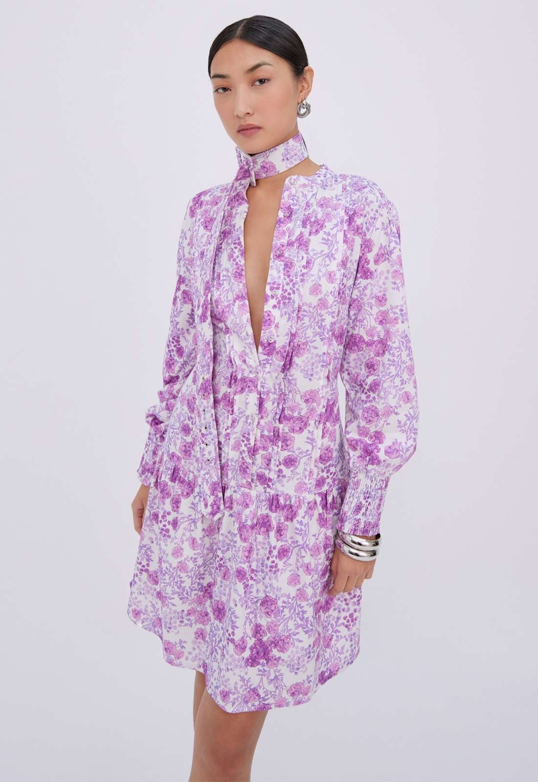 Raishma Studio Lilac Veronica Lilac Dress - Image 3