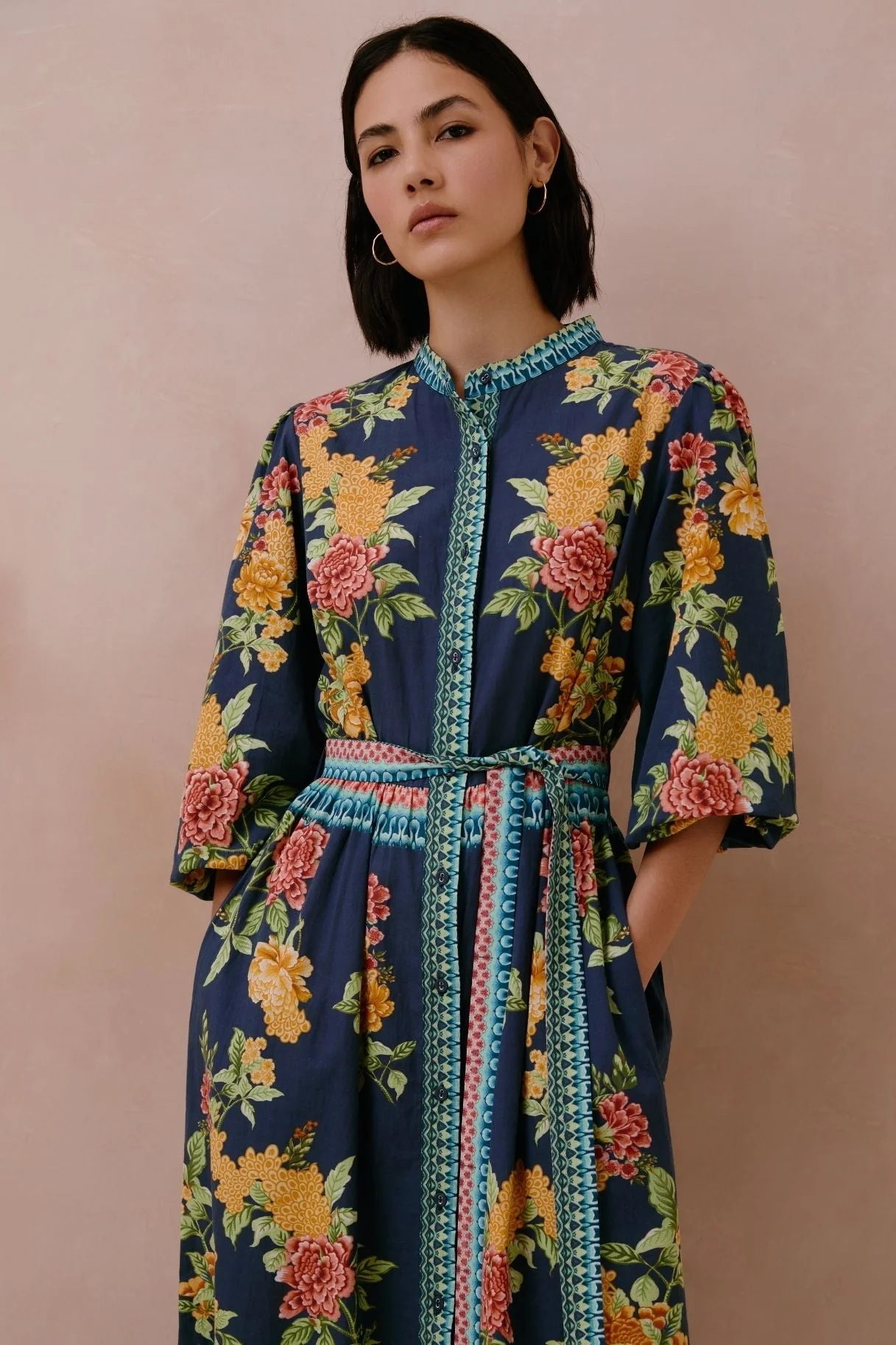 Raishma Studio Navy Amber Dress - Image 2