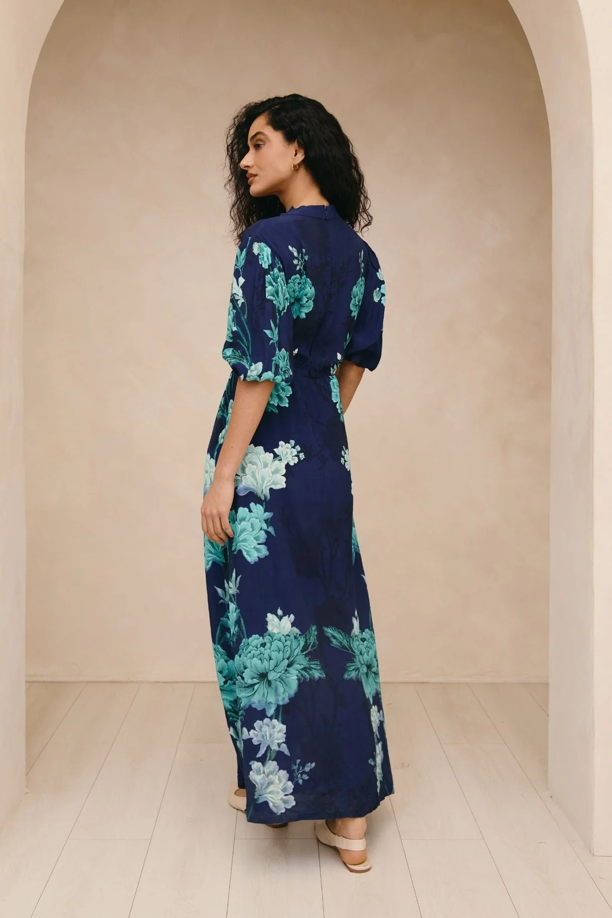 Raishma Studio Navy Frankie Navy Dress - Image 3